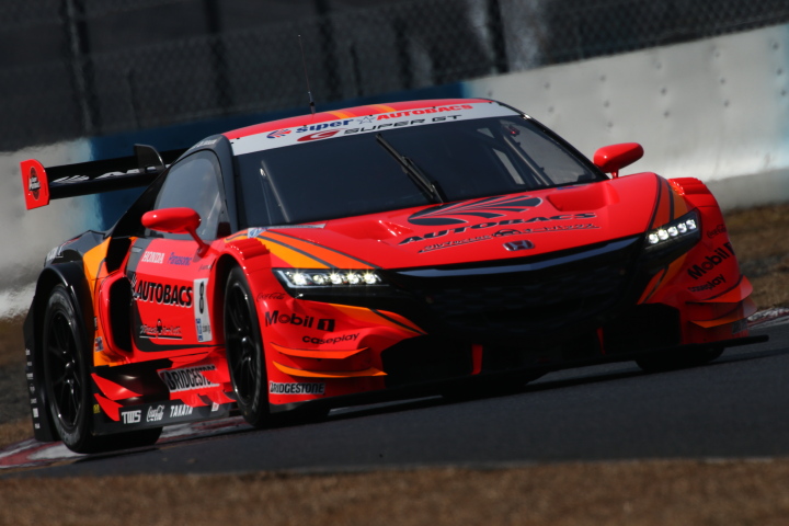 公式テスト岡山: ヴィンタントニオ・リウッツィ／松浦孝亮組（GT500:ARTA NSX CONCEPT-GT）