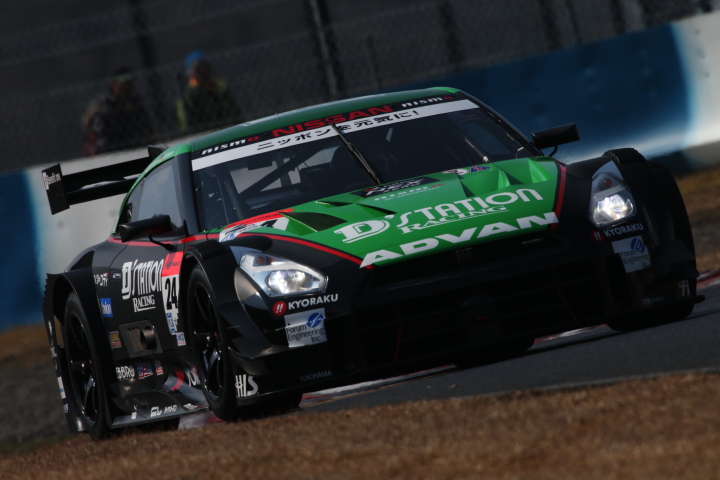 公式テスト岡山: ミハエル・クルム／佐々木大樹組（GT500:D'station ADVAN GT-R）