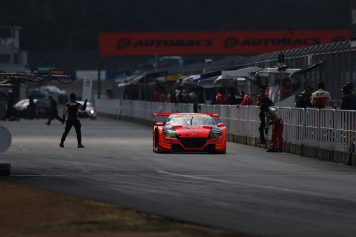 公式テスト岡山: 高木真一／小林崇志組（GT300:ARTA CR-Z GT）