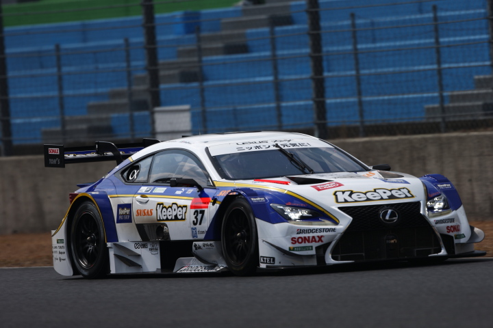 公式テスト岡山: 伊藤大輔／アンドレア・カルダレッリ組（GT500:KeePer TOM'S RC F）