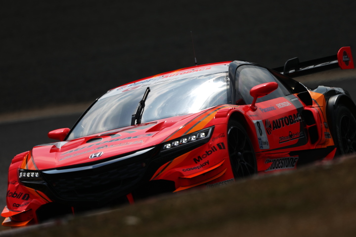 公式テスト岡山: ヴィンタントニオ・リウッツィ／松浦孝亮組（GT500:ARTA NSX CONCEPT-GT）
