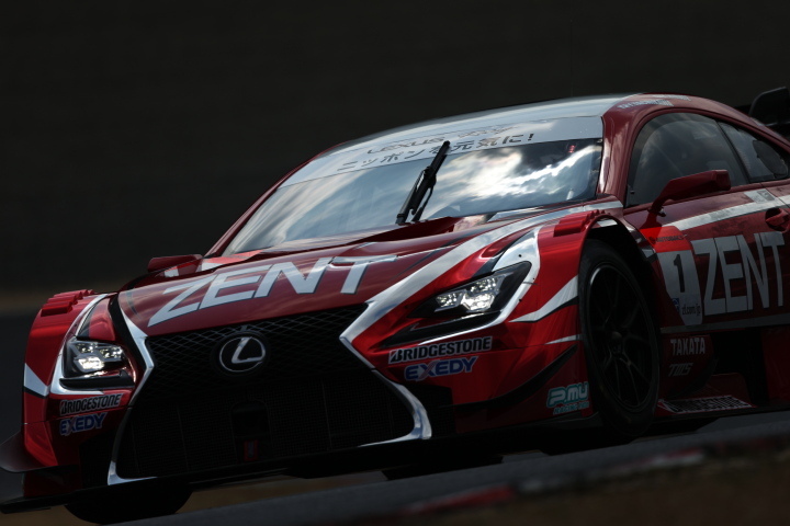 公式テスト岡山: 立川祐路／平手晃平組（GT500:ZENT CERUMO RC F）