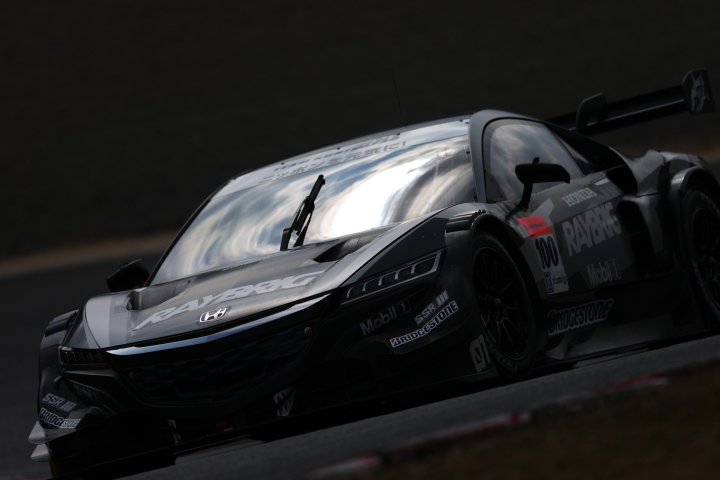 公式テスト岡山: 小暮卓史／武藤英紀組（GT500:RAYBRIG NSX CONCEPT-GT）