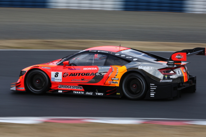 公式テスト岡山: ヴィンタントニオ・リウッツィ／松浦孝亮組（GT500:ARTA NSX CONCEPT-GT）