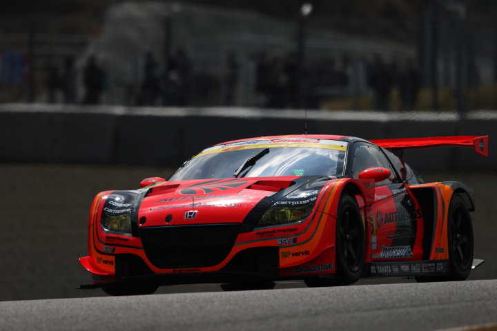 公式テスト岡山: 高木真一／小林崇志組（GT300:ARTA CR-Z GT）