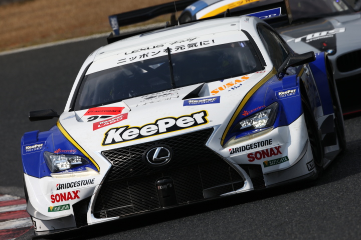 公式テスト岡山: 伊藤大輔／アンドレア・カルダレッリ組（GT500:KeePer TOM'S RC F）