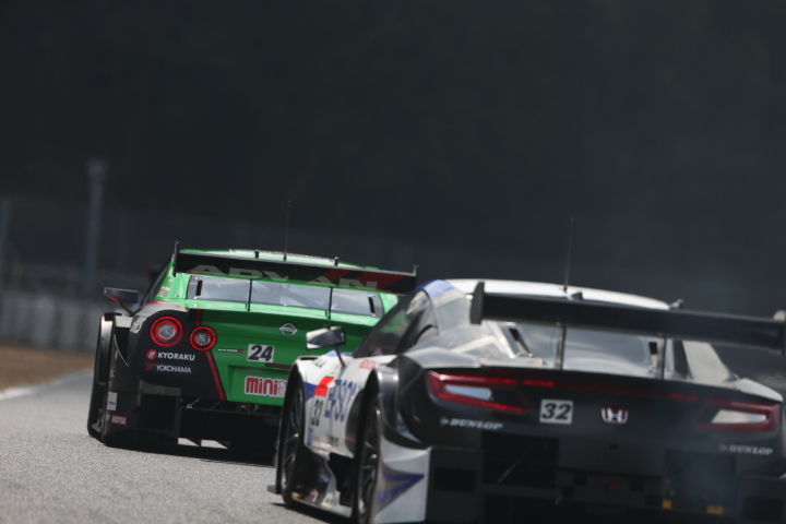 公式テスト岡山: ミハエル・クルム／佐々木大樹組（GT500:D'station ADVAN GT-R）