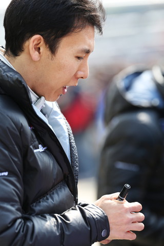 公式テスト岡山: 小暮卓史（GT500:RAYBRIG NSX CONCEPT-GT）