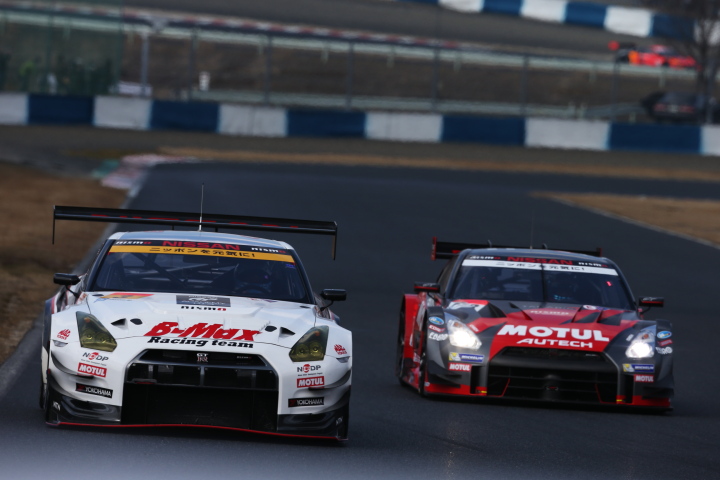 公式テスト岡山: 星野一樹／ルーカス・オルドネス組（GT300:B-MAX NDDP GT-R）