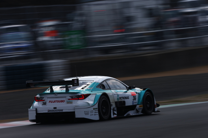 公式テスト岡山: 中嶋一貴／ジェームス・ロシター／平川亮組（GT500:PETRONAS TOM'S RC F）