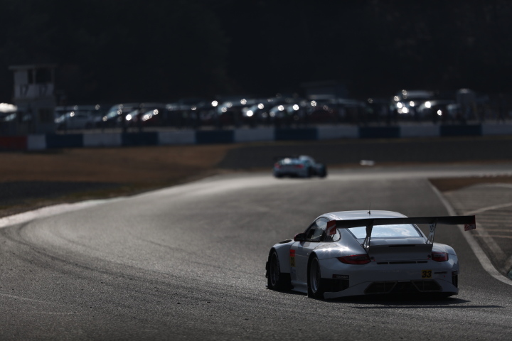 公式テスト岡山: 都筑晶裕（GT300:Porsche Team KTR）