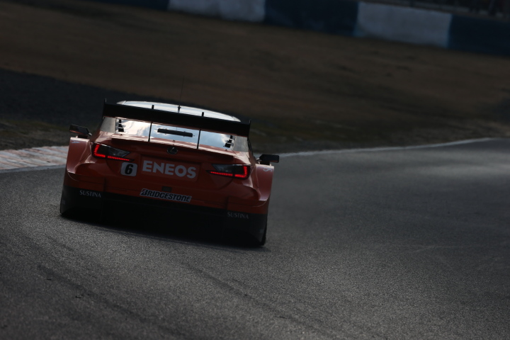 公式テスト岡山: 大嶋和也／国本雄資組（GT500:ENEOS SUSTINA RC F）