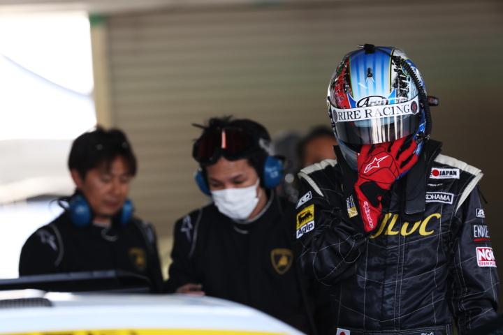 公式テスト岡山: 細川慎弥（GT300:JLOCランボルギーニGT3）