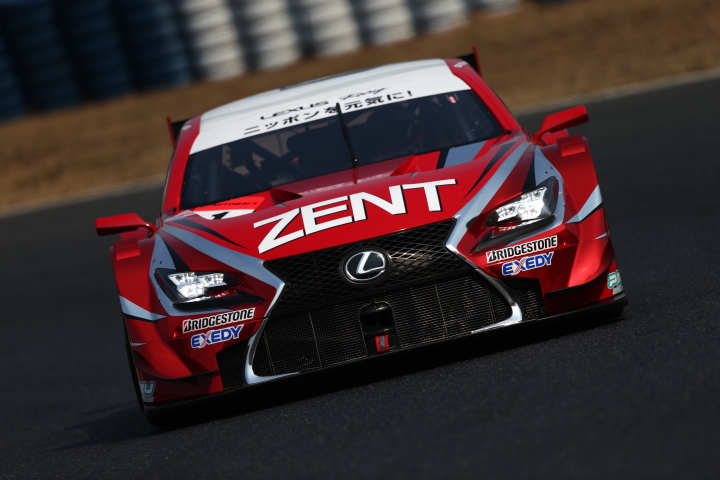 公式テスト岡山: 立川祐路（GT500:ZENT CERUMO RC F）