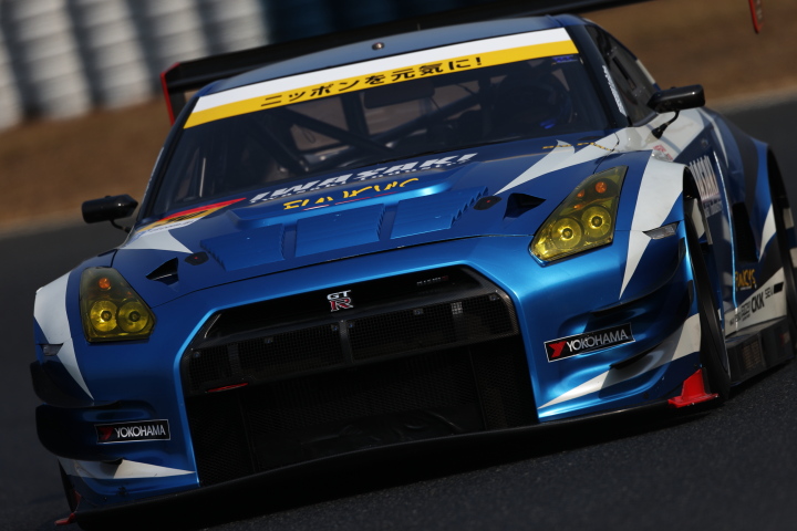 公式テスト岡山: 岩崎祐貴／影山正美組（GT300:IWASAKI apr GT-R）