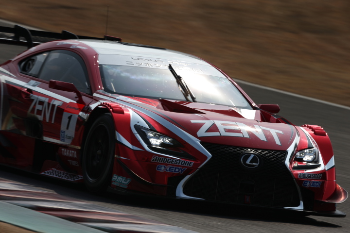 公式テスト岡山: 立川祐路／平手晃平組（GT500:ZENT CERUMO RC F）