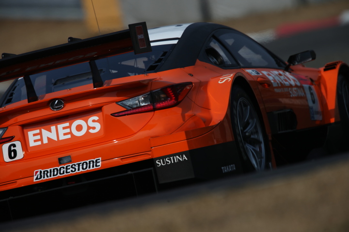 公式テスト岡山: 大嶋和也／国本雄資組（GT500:ENEOS SUSTINA RC F）