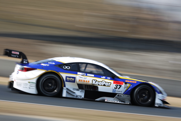 公式テスト岡山: GT500:KeePer TOM'S RC F（伊藤大輔／アンドレア・カルダレッリ組） 伊藤大輔／アンドレア・カルダレッリ組（GT500:KeePer TOM'S RC F） 伊藤大輔（GT500:KeePer TOM'S RC F） アンドレア・カルダレッリ（GT500:KeePer TOM'S RC F）