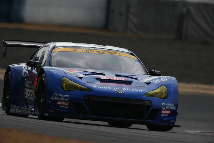公式テスト岡山: 佐々木孝太／井口卓人組（GT300:SUBARU BRZ R&D SPORT）