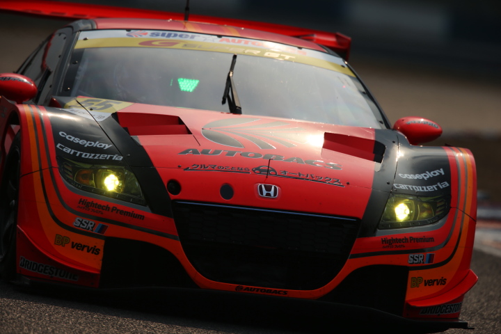 公式テスト岡山: 高木真一／小林崇志組（GT300:ARTA CR-Z GT）