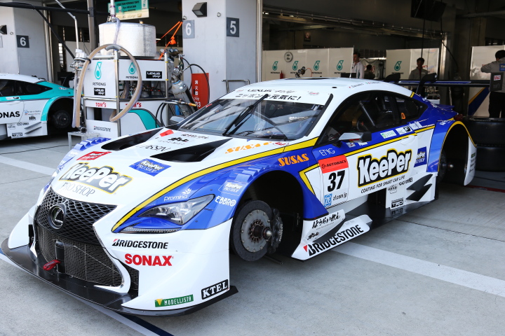 オープンピット: GT500:KeePer TOM'S RC F