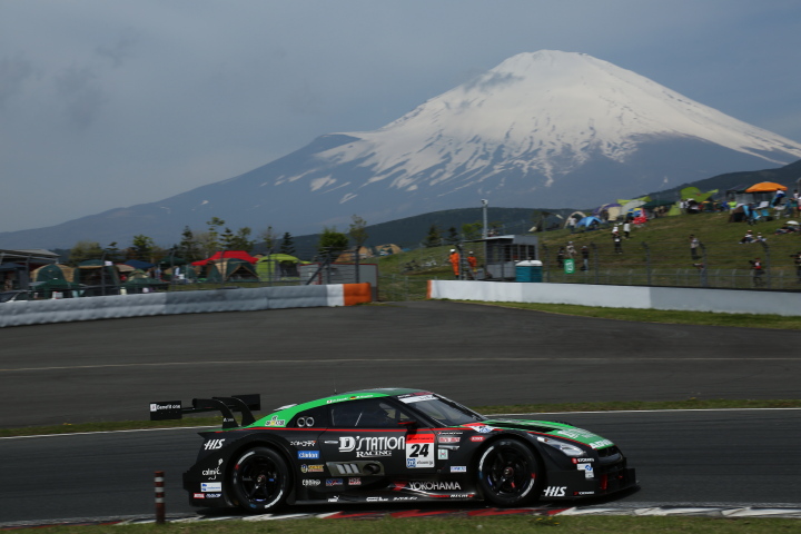 公式練習: ミハエル・クルム／佐々木大樹組（GT500:D'station ADVAN GT-R）