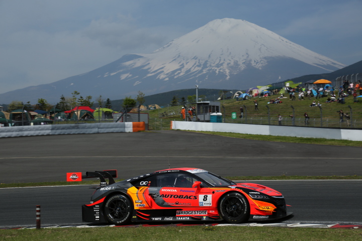 公式練習: ヴィンタントニオ・リウッツィ／松浦孝亮組（GT500:ARTA NSX CONCEPT-GT）