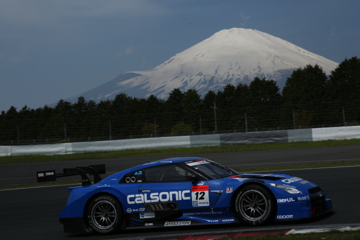 公式練習: 安田裕信／ジョアオ・パオロ・デ・オリベイラ組（GT500:カルソニックIMPUL GT-R）