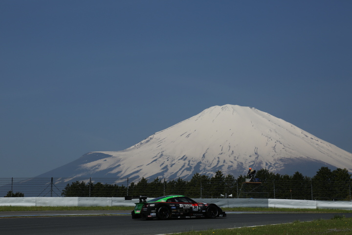 公式練習: ミハエル・クルム／佐々木大樹組（GT500:D'station ADVAN GT-R）