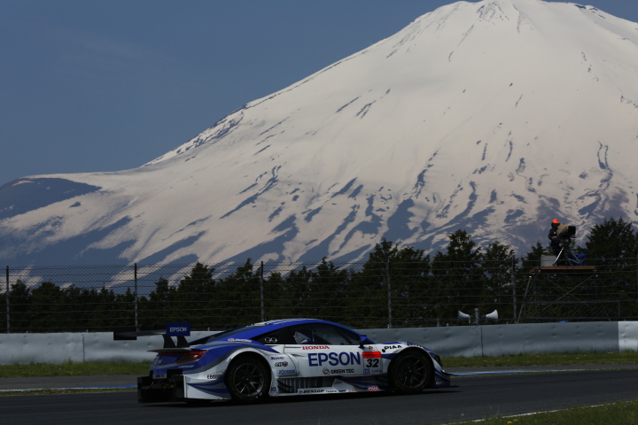 公式練習: 中嶋大祐／ベルトラン・バゲット組（GT500:Epson NSX CONCEPT-GT）