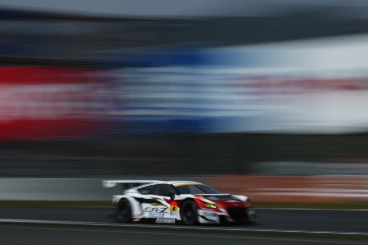 ノックアウト予選: 中山友貴／野尻智紀組（GT300:MUGEN CR-Z GT）