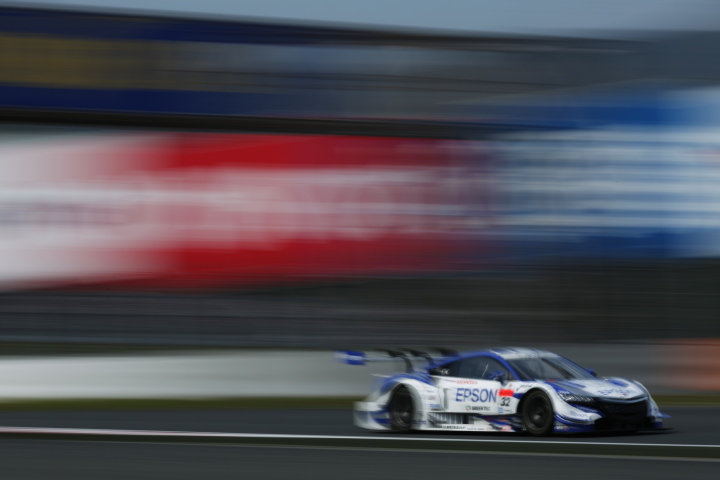 ノックアウト予選: 中嶋大祐／ベルトラン・バゲット組（GT500:Epson NSX CONCEPT-GT）