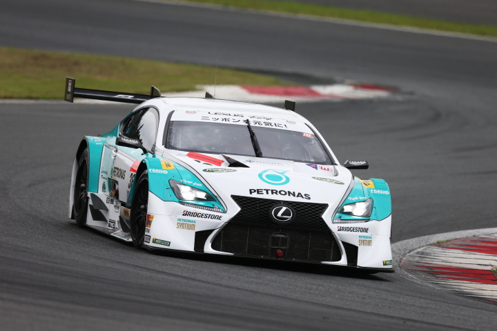 公式練習: 中嶋一貴／ジェームス・ロシター組（GT500:PETRONAS TOM'S RC F）