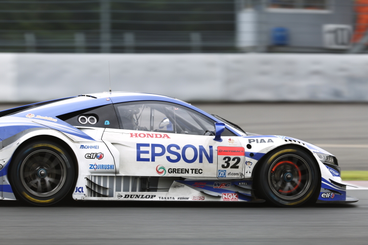 公式練習: 中嶋大祐／ベルトラン・バゲット組（GT500:Epson NSX CONCEPT-GT）