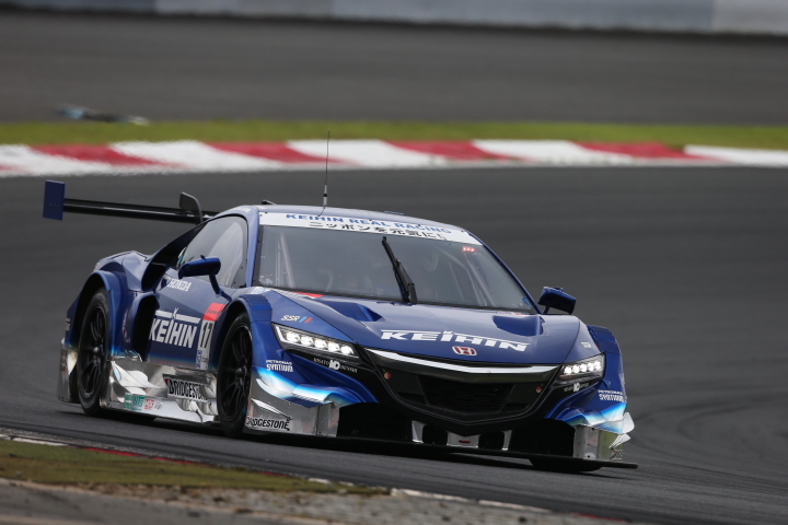 公式練習: 塚越広大／金石年弘組（GT500:KEIHIN NSX CONCEPT-GT）