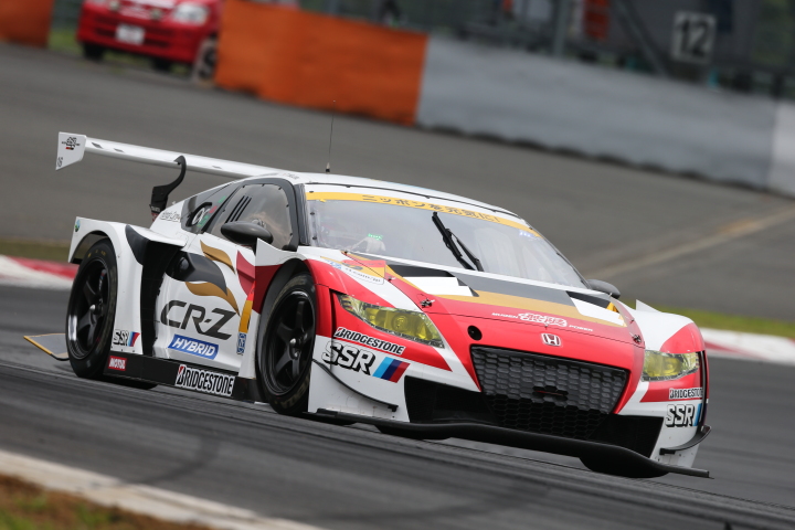 公式練習: 中山友貴／野尻智紀組（GT300:MUGEN CR-Z GT）