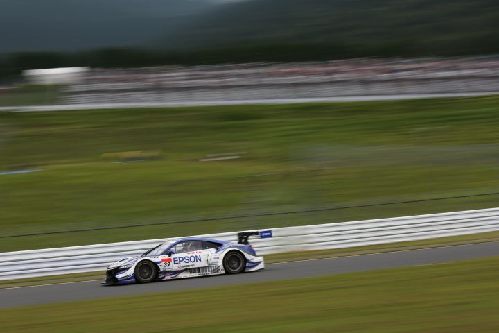 ノックアウト予選Q1: 中嶋大祐（GT500:Epson NSX CONCEPT-GT）