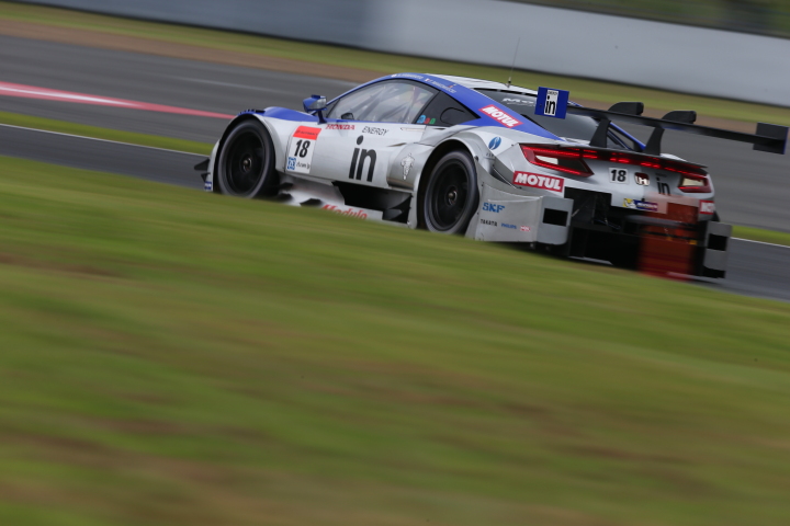 ノックアウト予選Q1: フレデリック・マコヴィッキィ（GT500:ウイダー モデューロ NSX CONCEPT-GT）