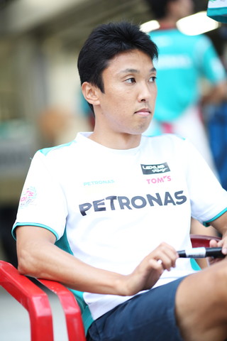 GTキッズウォーク: 中嶋一貴（GT500:PETRONAS TOM'S RC F）