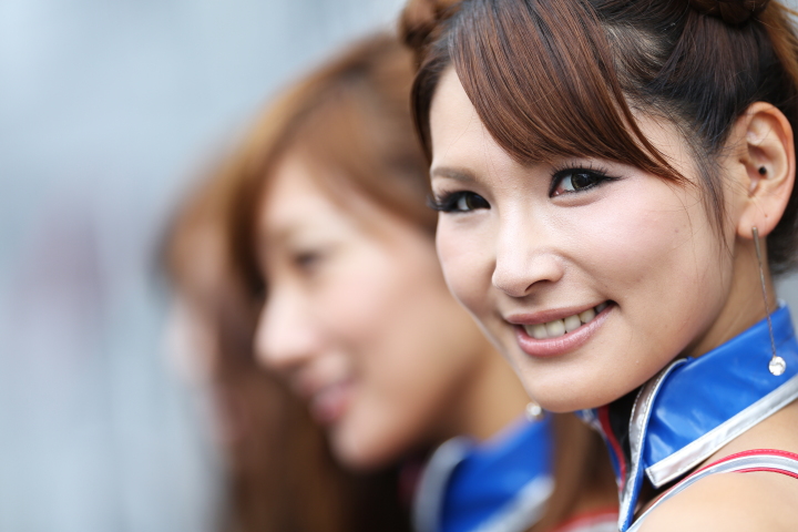 ピットウォーク: レースクイーン