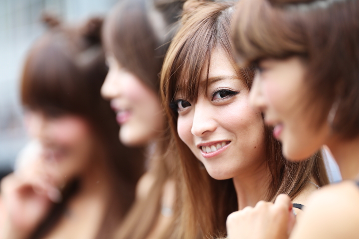 ピットウォーク: レースクイーン