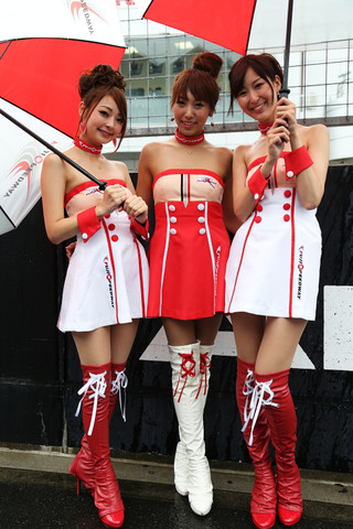 ピットウォーク: レースクイーン