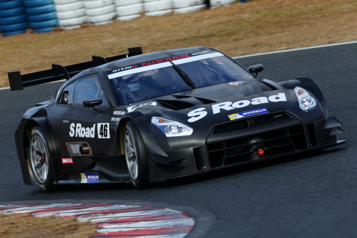 岡山スーパーGTテスト: 柳田真孝（NISSAN GT-R）
