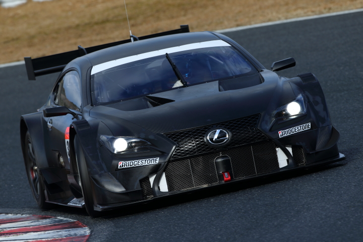 岡山スーパーGTテスト: 石浦宏明（LEXUS RC F）