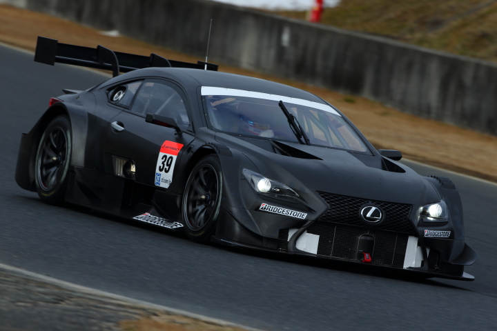 岡山スーパーGTテスト: 石浦宏明（LEXUS RC F）