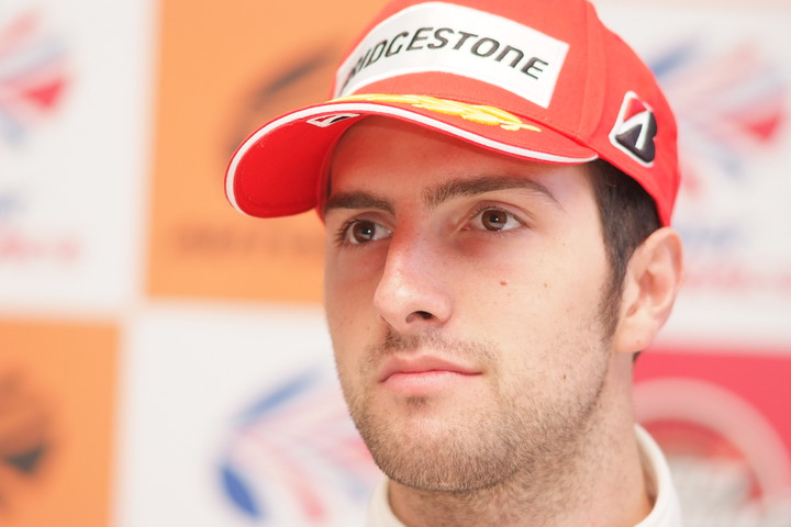 GT500クラス優勝のアンドレア・カルダレッリ（KeePer TOM'S RC F）