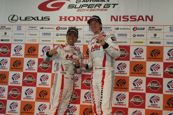 予選フォトセッション: GT300クラスのポールシッター