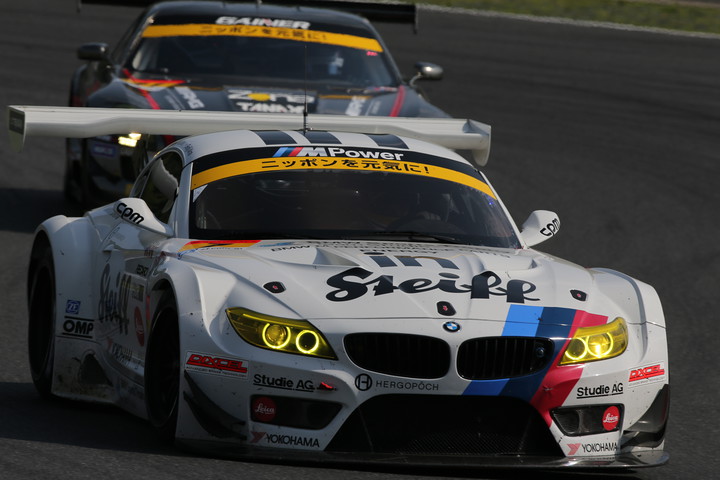 GT300クラス決勝4位はヨルグ・ミューラー／荒聖治組（Studie BMW Z4）