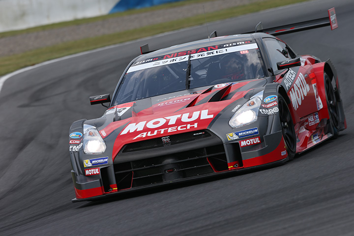 GT500クラスポールポジションは松田次生／ロニー・クインタレッリ組（MOTUL AUTECH GT-R）