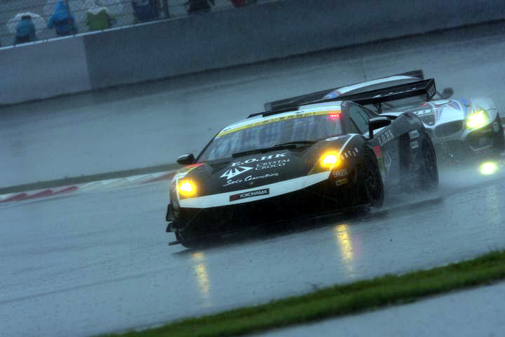 GT300クラス決勝3位は細川慎弥／山西康司組（クリスタルクロコ ランボルギーニ GT3）